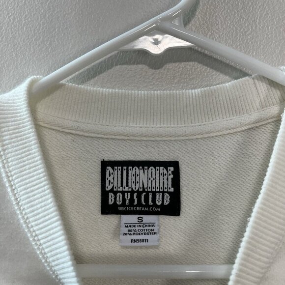 Billionaire Boys Club BB Nature Crew Sweatshirt Bonsai Heart Butterfly Embroider - Picture 3 of 7